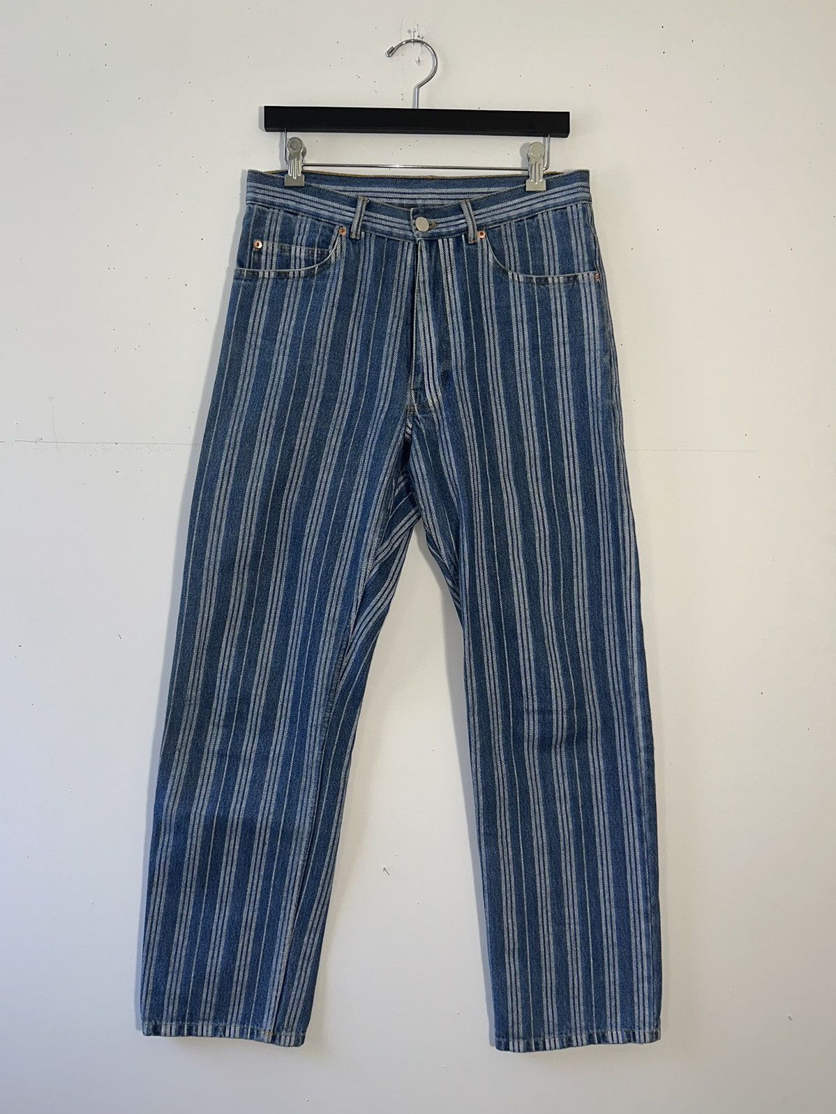 Martine Rose Martine rose striped jeans Size US 31 - 2 Thumbnail