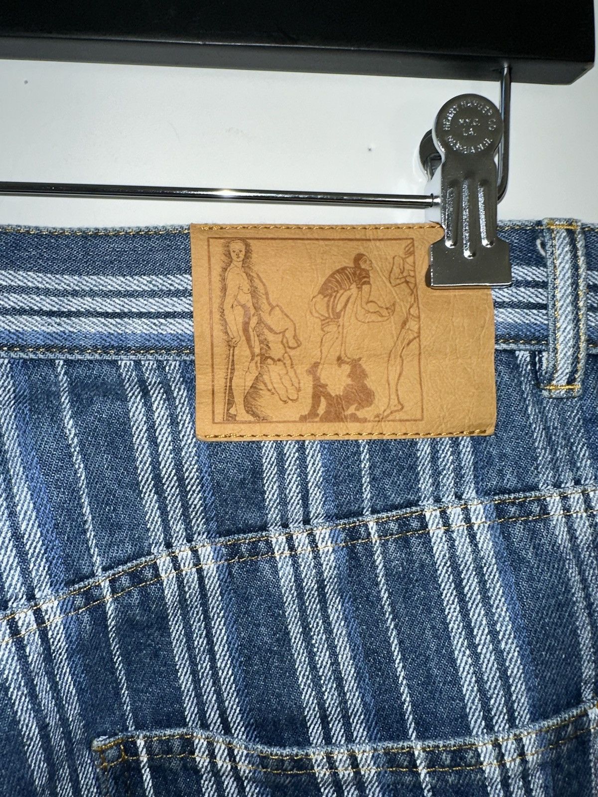 Martine Rose Martine rose striped jeans Size US 31 - 7 Thumbnail