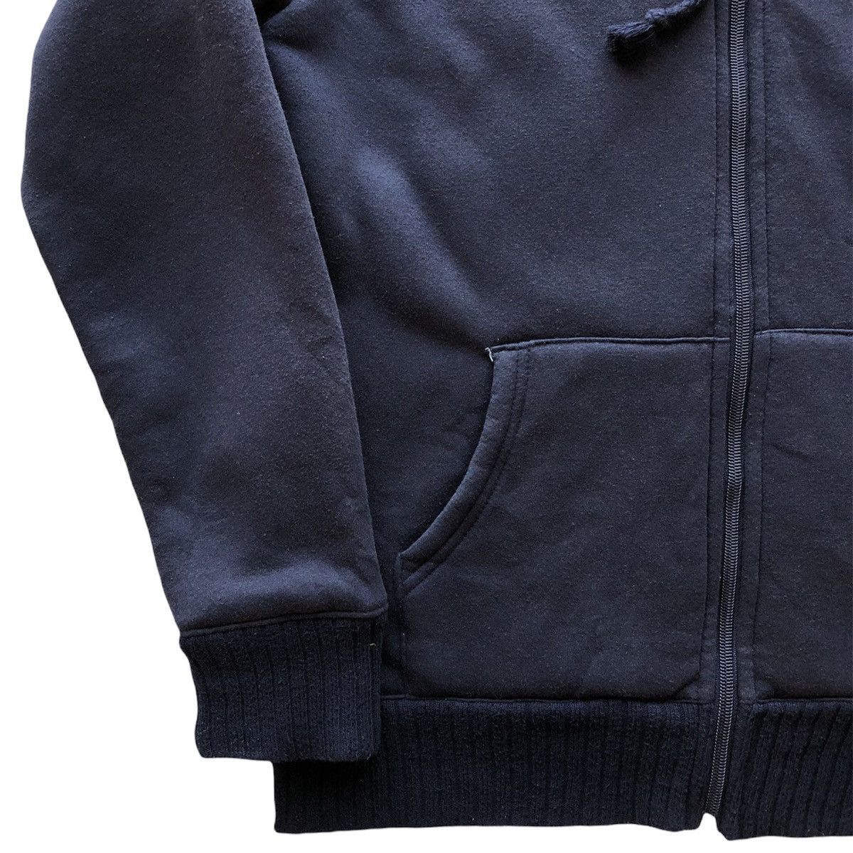 Japanese Brand Uramoco Sherpa Sweater Hoodie Plain Size US S / EU 44-46 / 1 - 4 Thumbnail