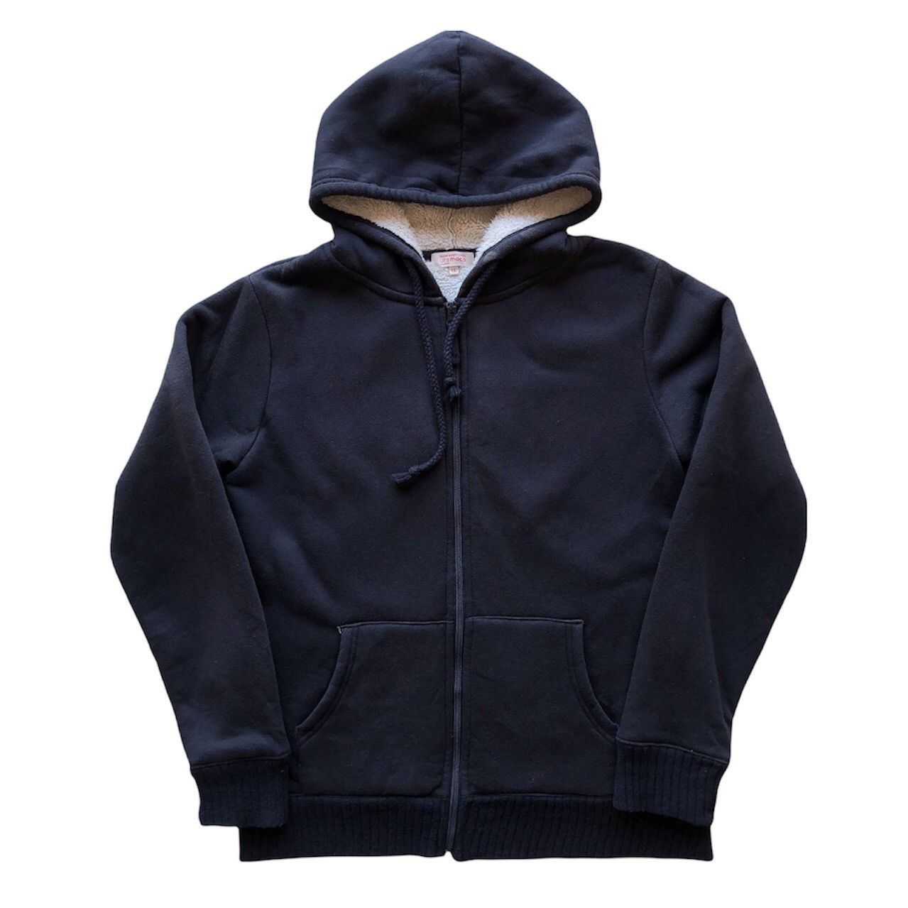 Japanese Brand Uramoco Sherpa Sweater Hoodie Plain Size US S / EU 44-46 / 1 - 1 Thumbnail
