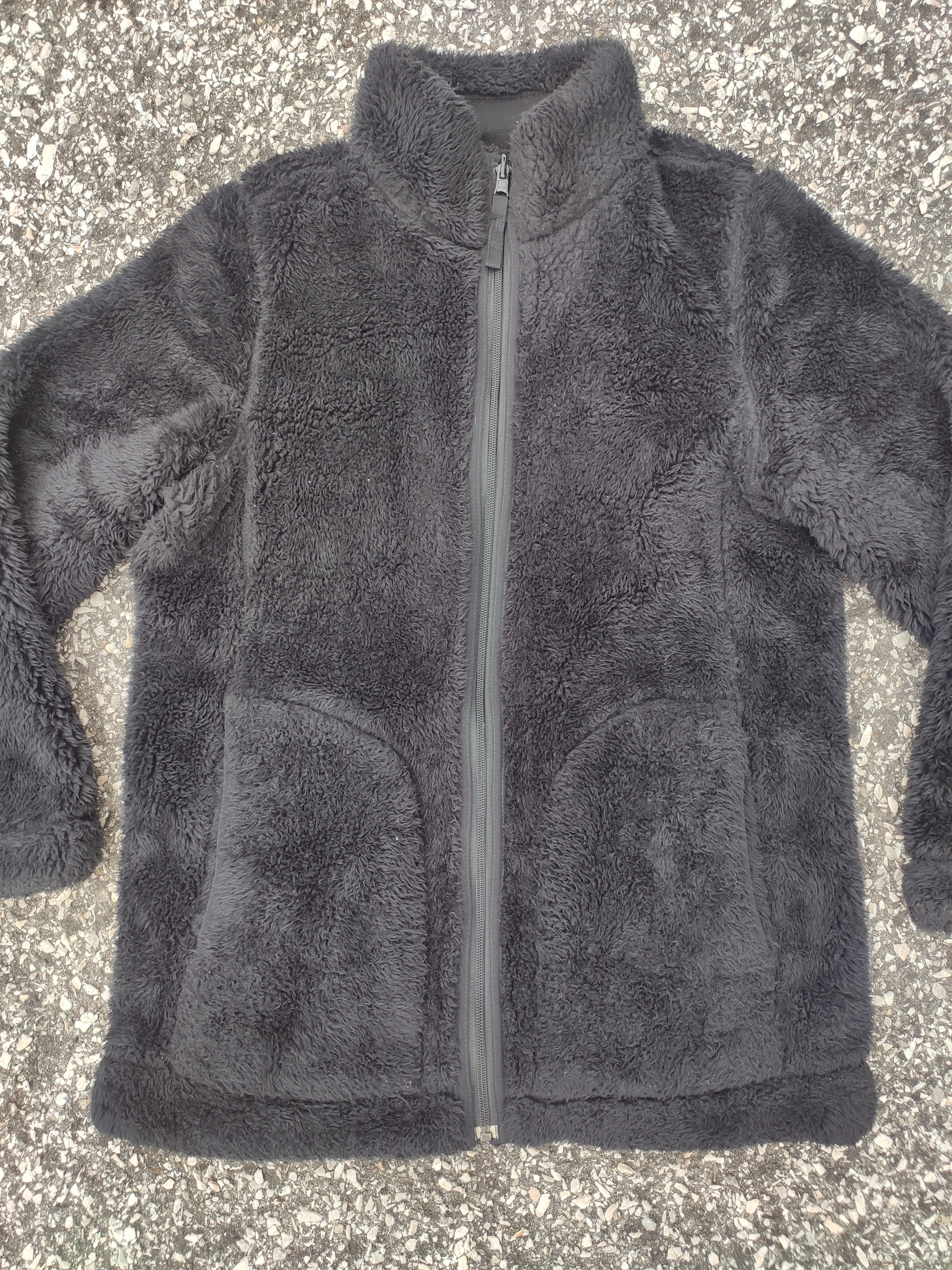 Japanese Brand × Uniqlo UNIQLO Fleece Sherpa Reversible Jacket Size L / US 10 / IT 46 - 2 Thumbnail