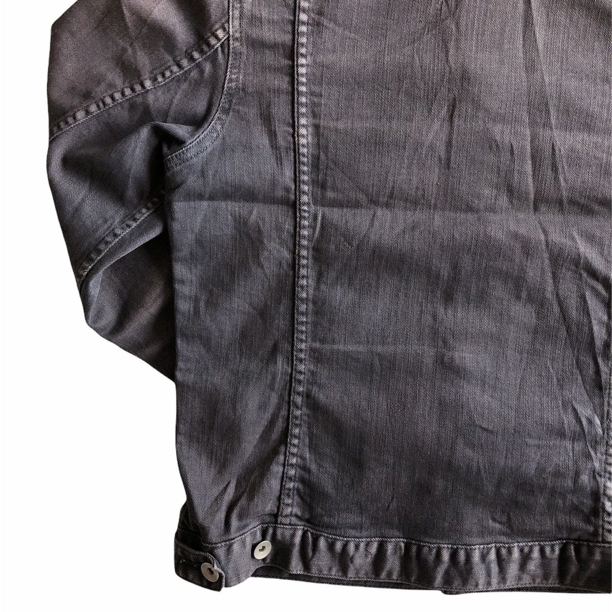 Japanese Brand Vintage 90's Trucker Denim Jacket by Nano Universe Size US S / EU 44-46 / 1 - 8 Thumbnail