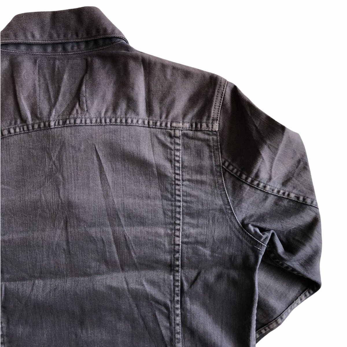 Japanese Brand Vintage 90's Trucker Denim Jacket by Nano Universe Size US S / EU 44-46 / 1 - 7 Thumbnail