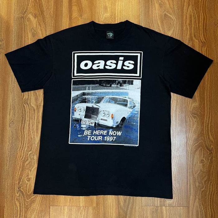 OASIS 1997s BE HERE NOW vintage T-shirts-