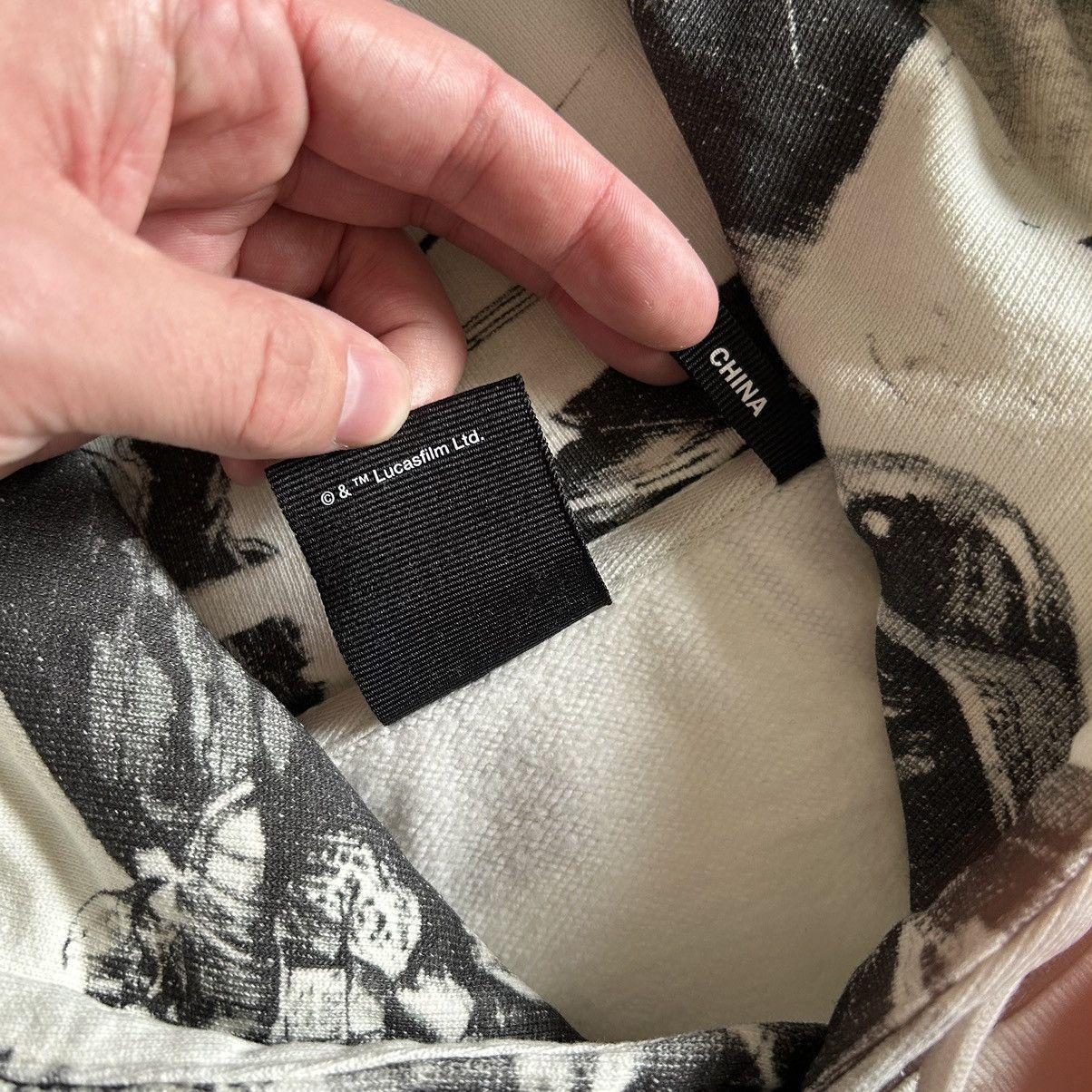 Kith × Star Wars DARTH VADER iLLUSTRATiON CONCEPT ART SKETCH HOODiE WAFFLE Size US XL / EU 56 / 4 - 9 Thumbnail