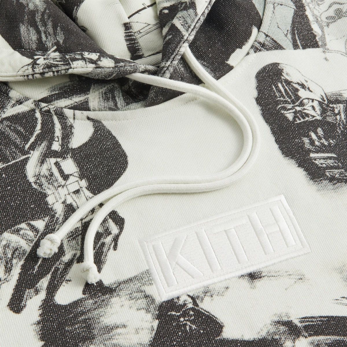 Kith × Star Wars DARTH VADER iLLUSTRATiON CONCEPT ART SKETCH HOODiE WAFFLE Size US XL / EU 56 / 4 - 18 Thumbnail