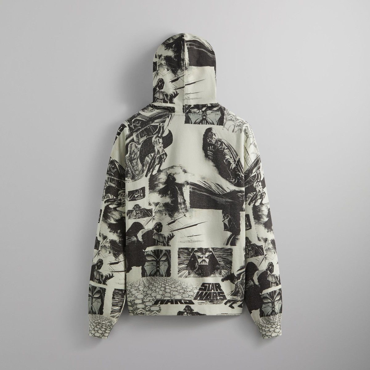 Kith × Star Wars DARTH VADER iLLUSTRATiON CONCEPT ART SKETCH HOODiE WAFFLE Size US XL / EU 56 / 4 - 17 Thumbnail