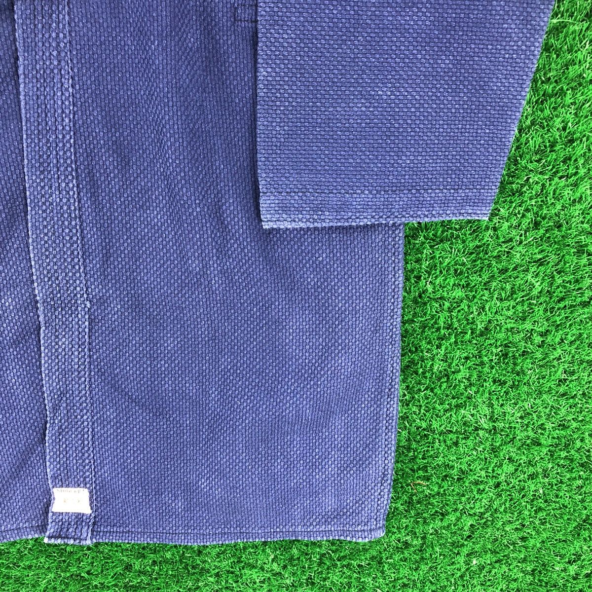 Japanese Brand Vintage Kimono Japan Kendo Fabric Blue Indigo Size US M / EU 48-50 / 2 - 3 Thumbnail