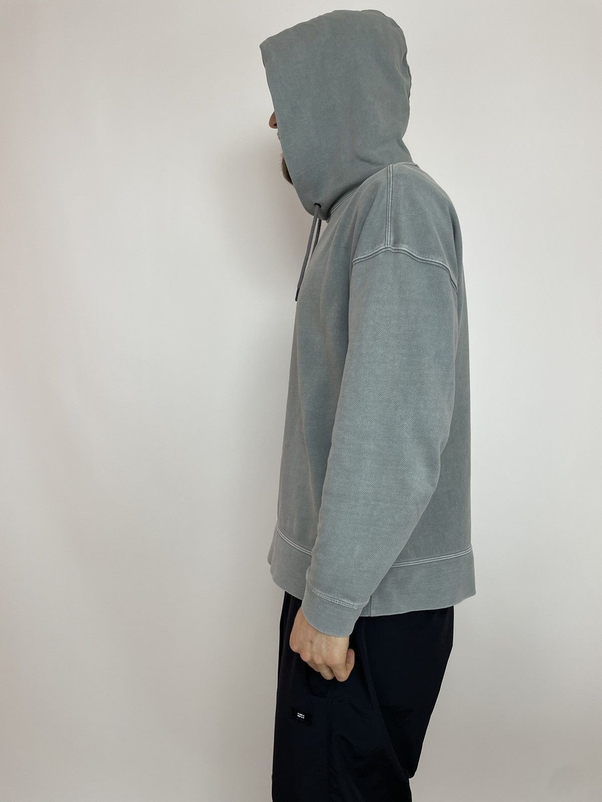 Zara ZARA Mens Hoodie washed grey size Large Size US L / EU 52-54 / 3 - 10 Thumbnail