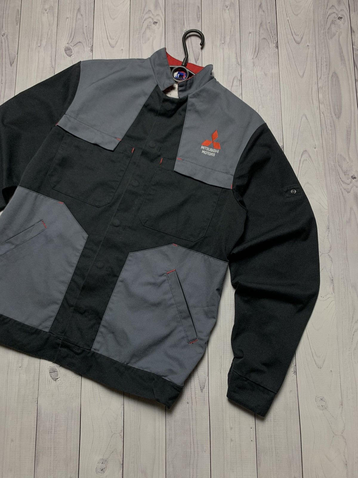 Vintage Vintage Racing Mitsubishi jacket size S work wear Size US S / EU 44-46 / 1 - 2 Thumbnail