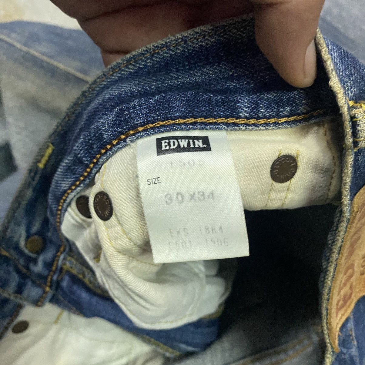 Japanese Brand Redline Selvedge Vintage Japanese Edwin 505z Denim Jeans Size US 29 - 9 Thumbnail
