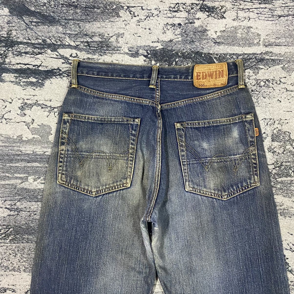 Japanese Brand Redline Selvedge Vintage Japanese Edwin 505z Denim Jeans Size US 29 - 11 Thumbnail