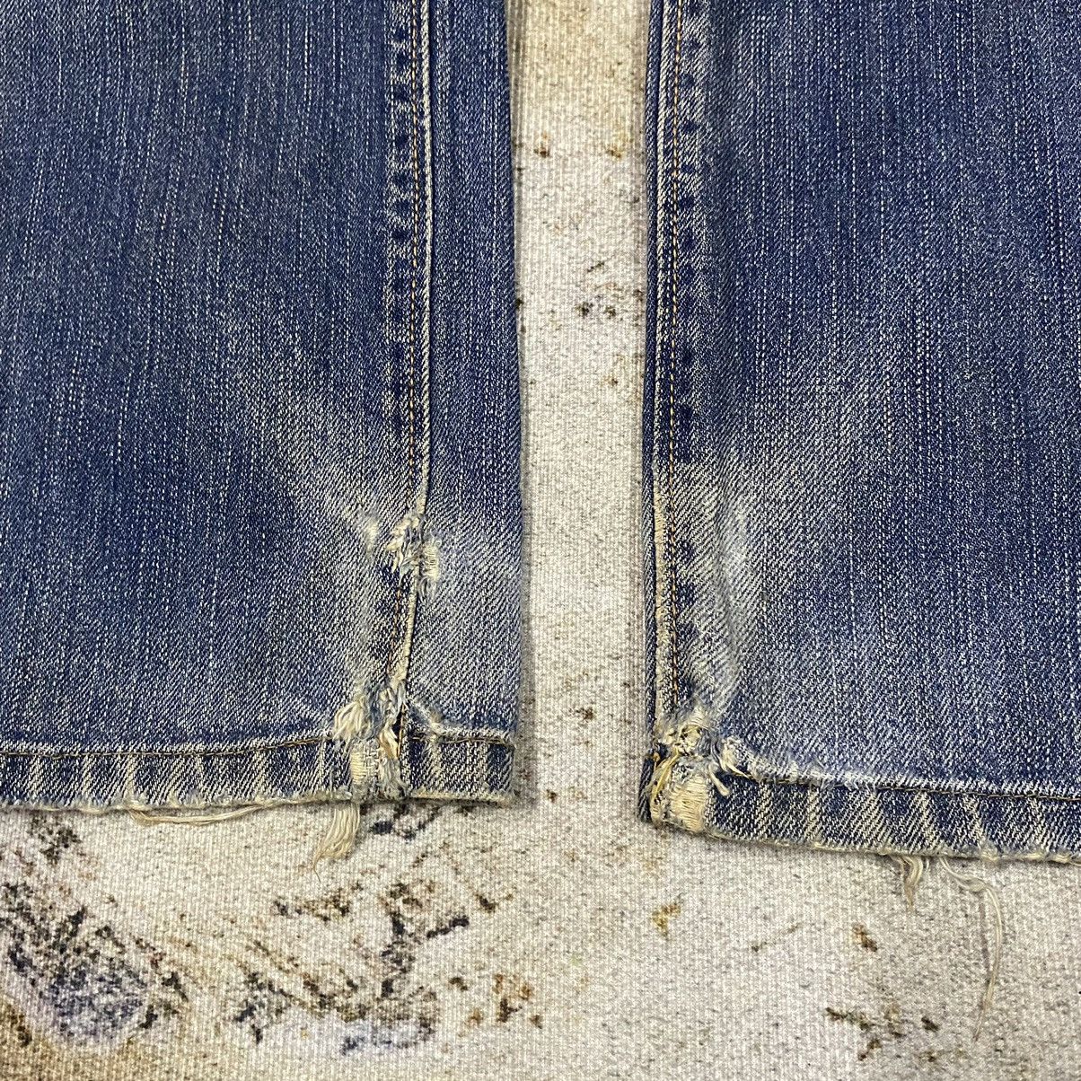 Japanese Brand Redline Selvedge Vintage Japanese Edwin 505z Denim Jeans Size US 29 - 5 Thumbnail