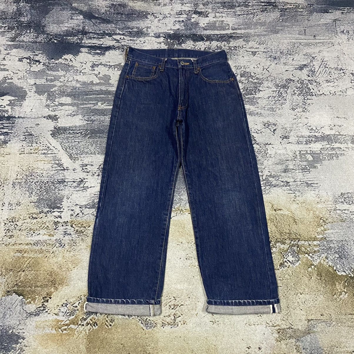 image of Hysteric Glamour x Vintage Redline Vintage Selvedge Denim Jean Japanese Scovill Button in Indigo (S