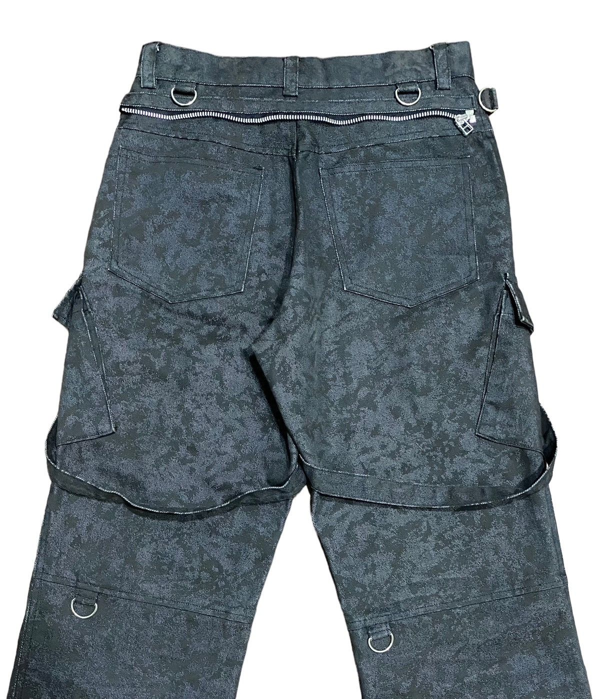 Japanese Brand Vintage No Future Punk Bondage Tactical Cargo Pants Size US 28 / EU 44 - 5 Thumbnail