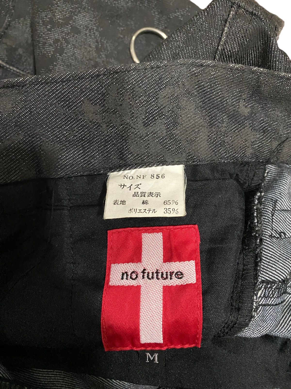 Japanese Brand Vintage No Future Punk Bondage Tactical Cargo Pants Size US 28 / EU 44 - 6 Thumbnail