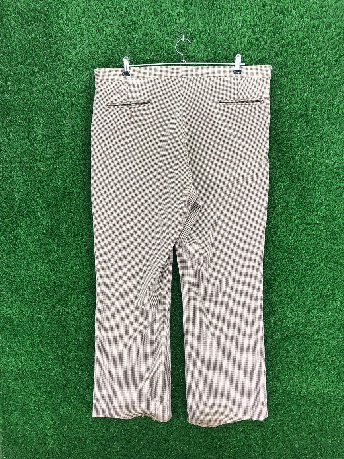 Sears Vintage 70's Sears Talon Zipper Checkered Pants Size US 38 / EU 54 - 5 Thumbnail