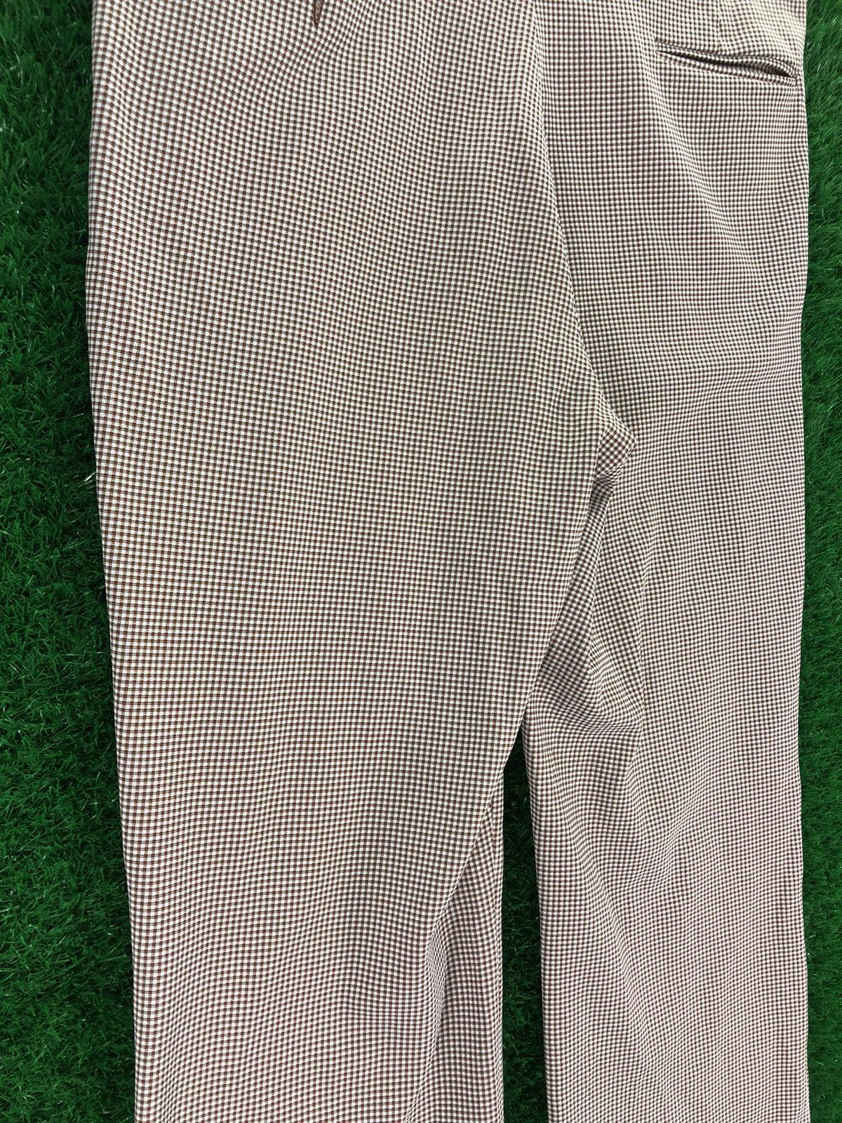 Sears Vintage 70's Sears Talon Zipper Checkered Pants Size US 38 / EU 54 - 7 Thumbnail
