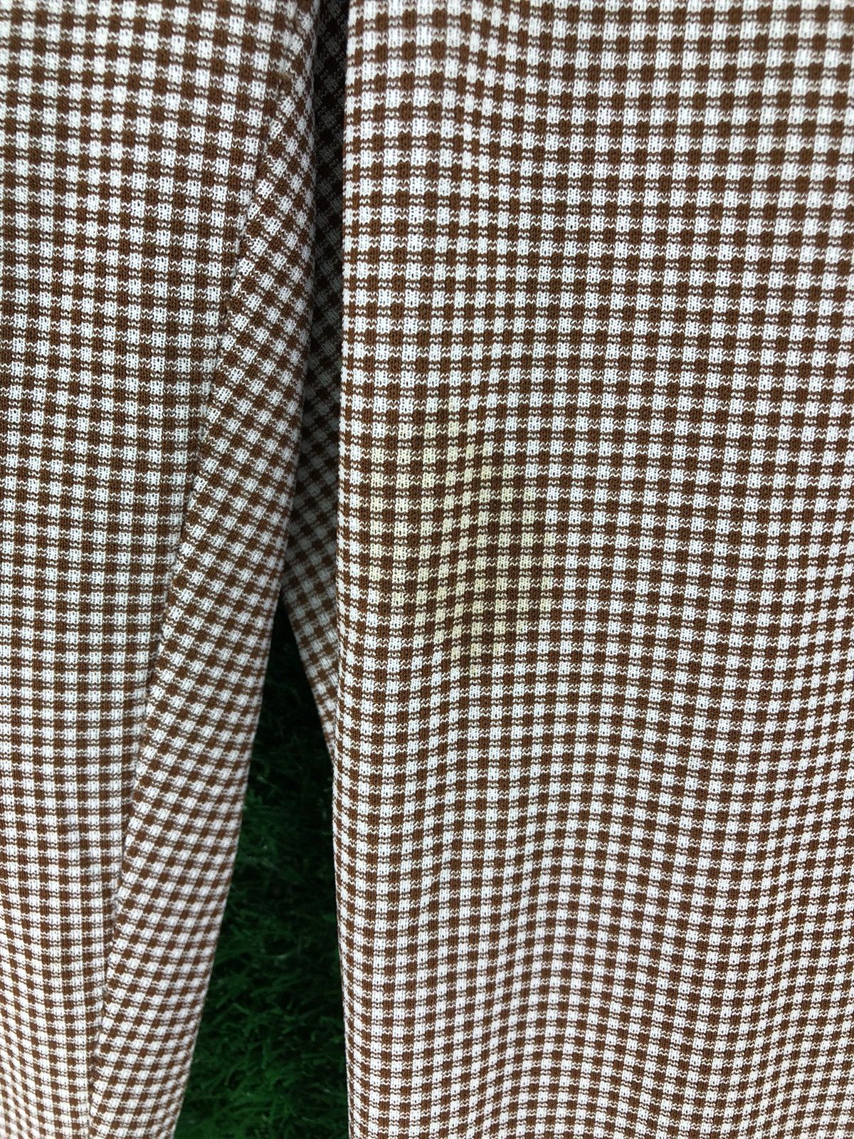 Sears Vintage 70's Sears Talon Zipper Checkered Pants Size US 38 / EU 54 - 9 Thumbnail