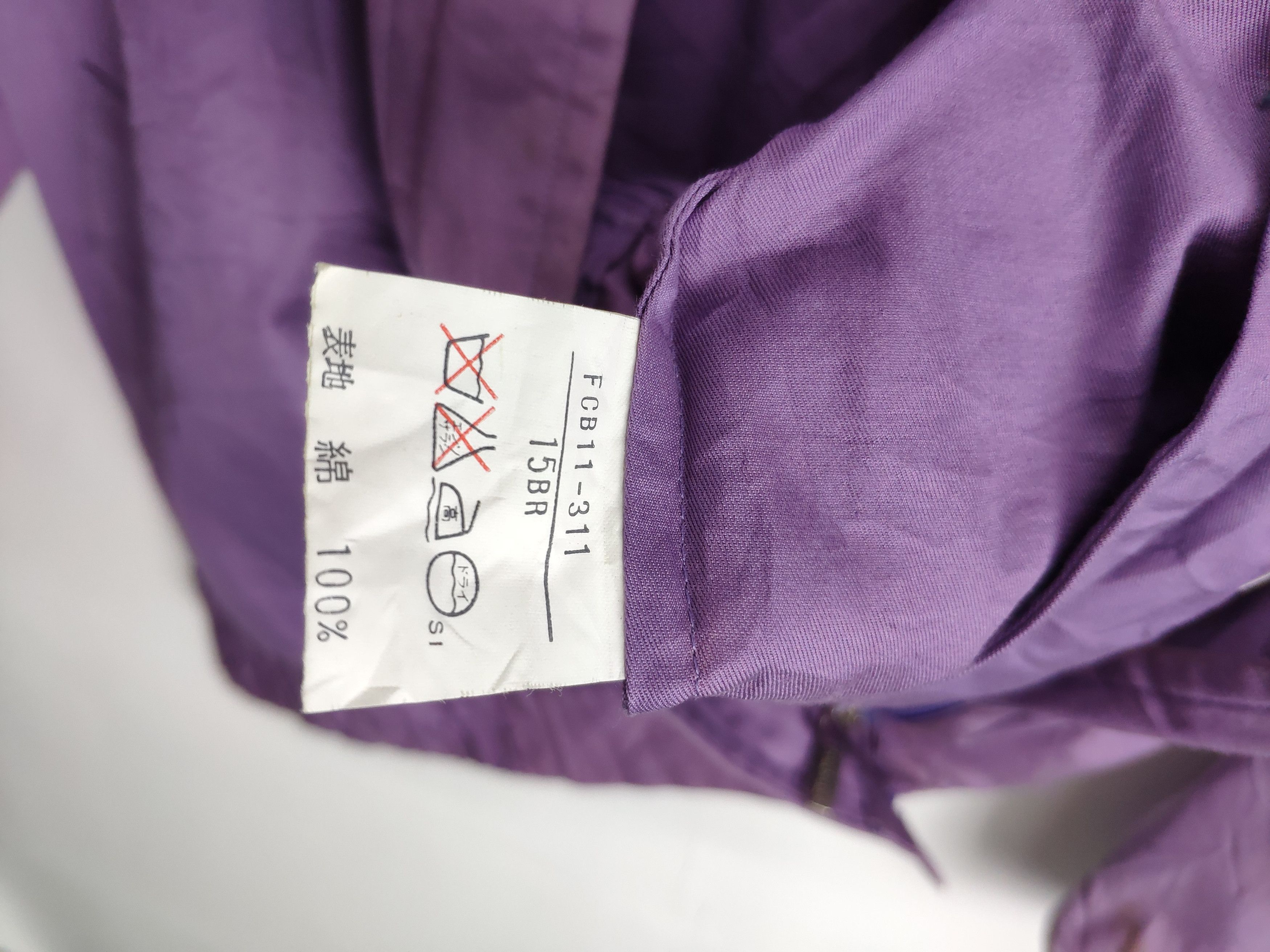 Burberry Vintage Burberry Jacket Purple Distressed Size US L / EU 52-54 / 3 - 17 Thumbnail