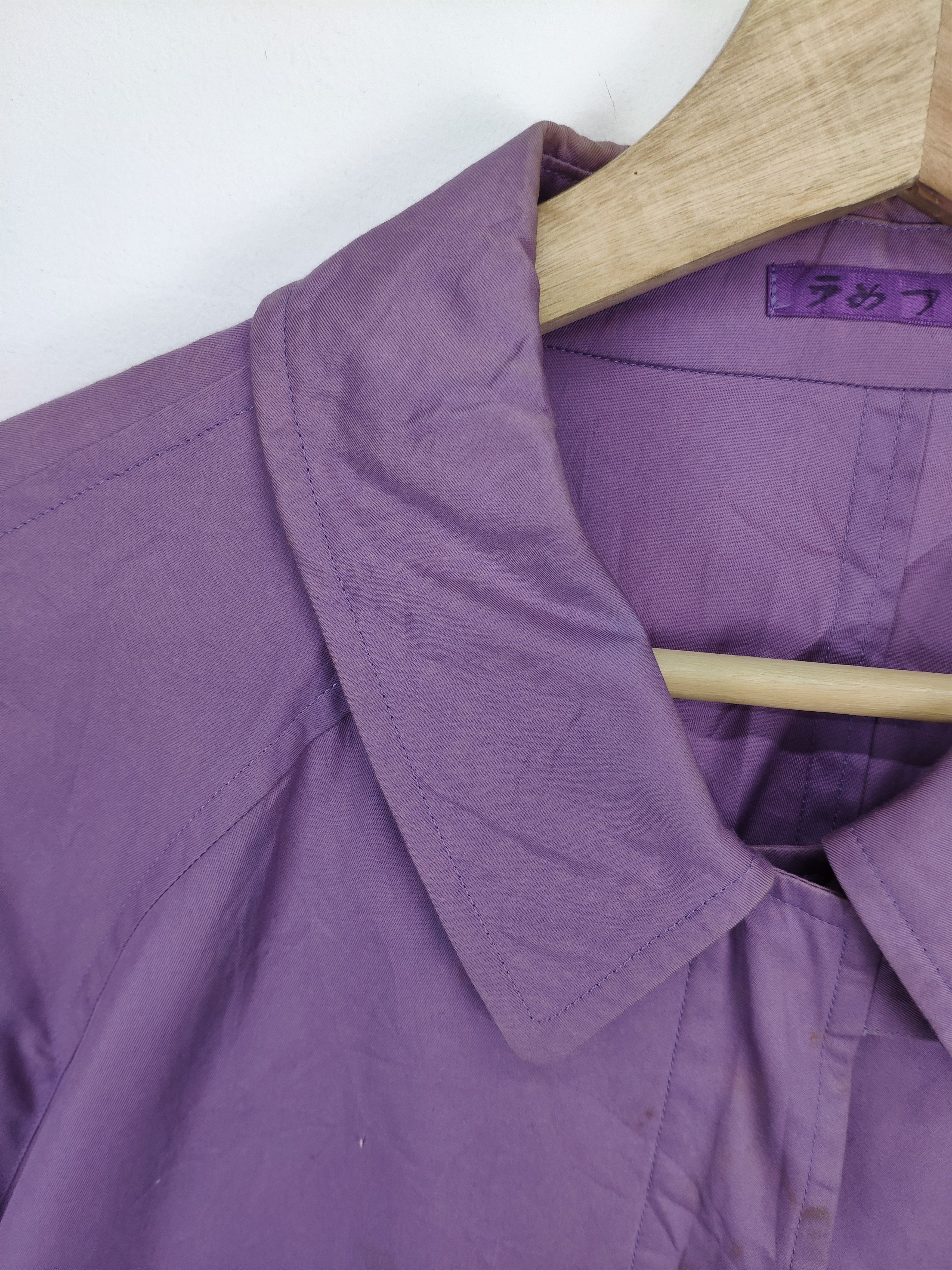 Burberry Vintage Burberry Jacket Purple Distressed Size US L / EU 52-54 / 3 - 12 Thumbnail