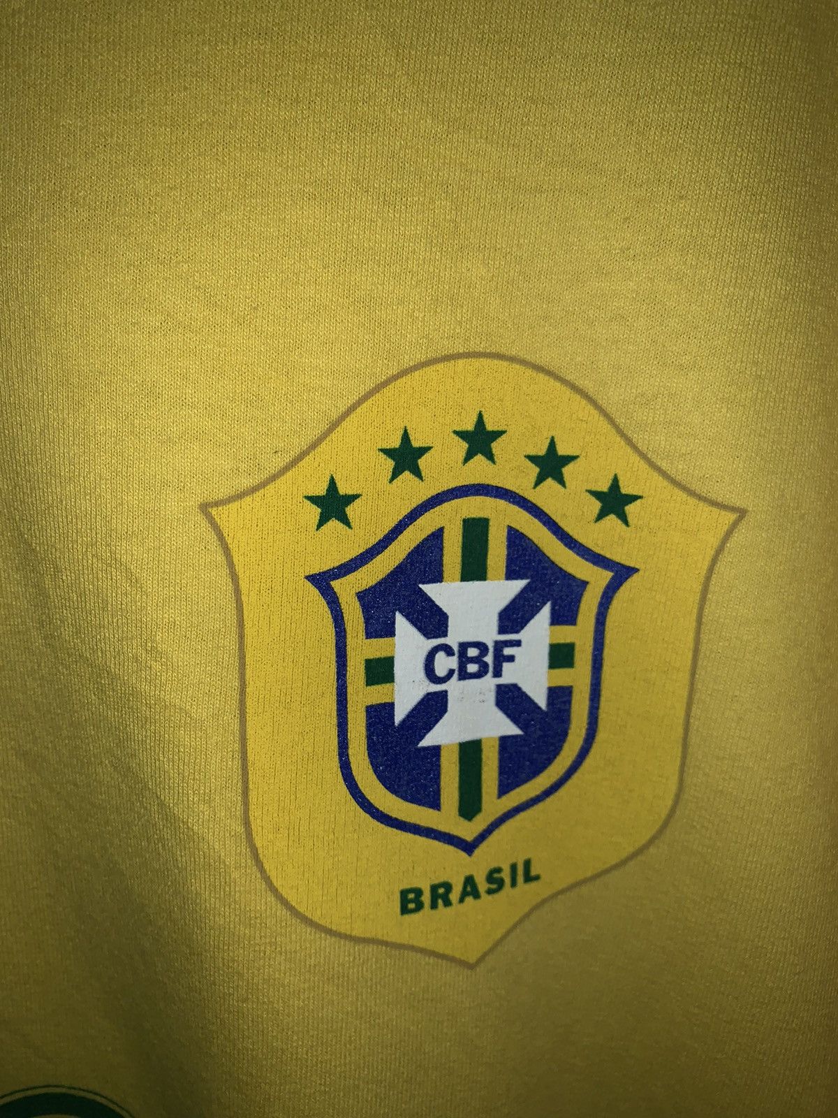 Nike RARE!!!Nike RONALDINHO 10(BRAZIL) T-shirt Size US XL / EU 56 / 4 - 7 Thumbnail