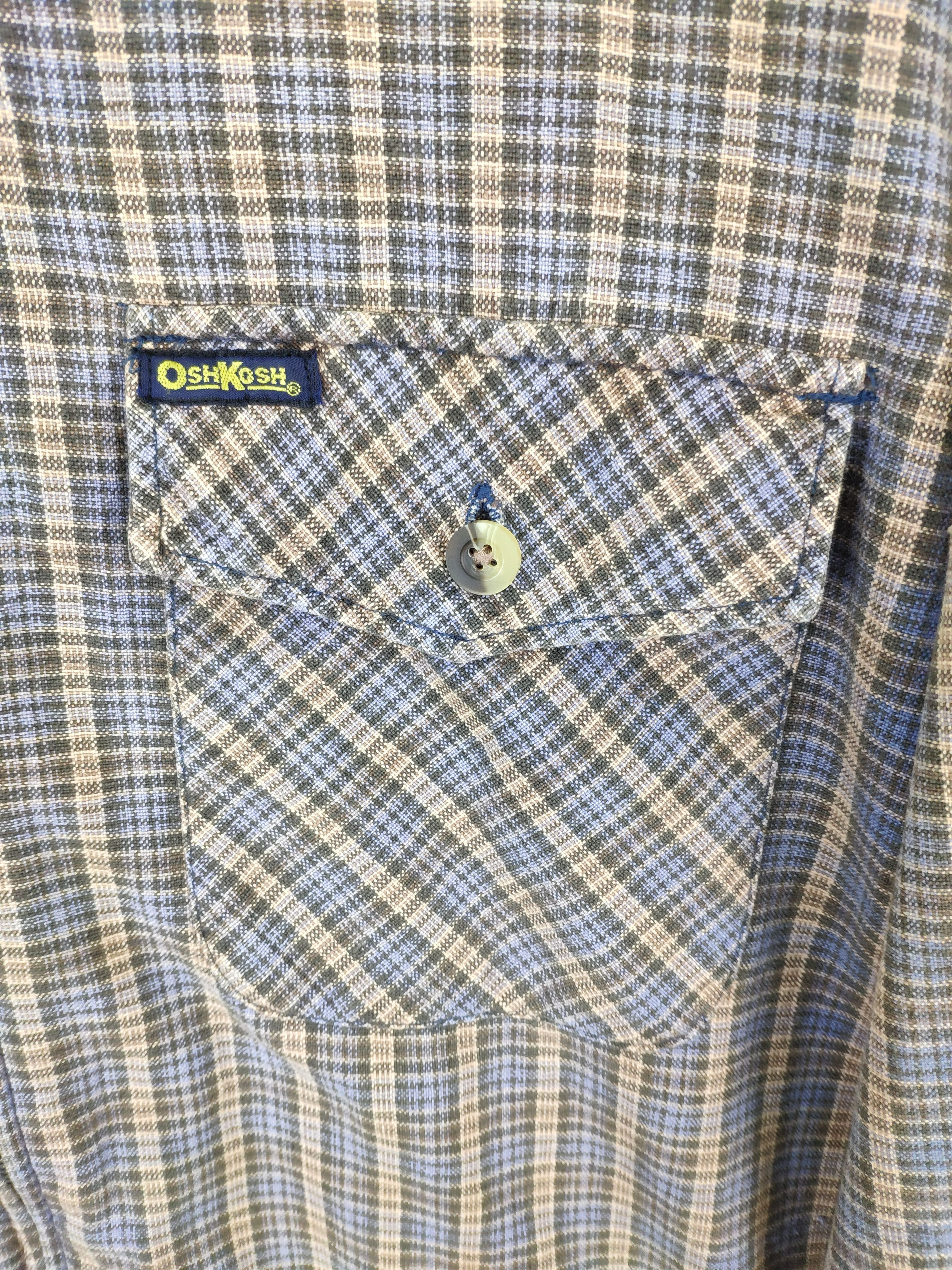 Flannel × Oshkosh × Vintage Vintage Oshkosh Flannel Shirt Kapital Style Size US M / EU 48-50 / 2 - 8 Thumbnail