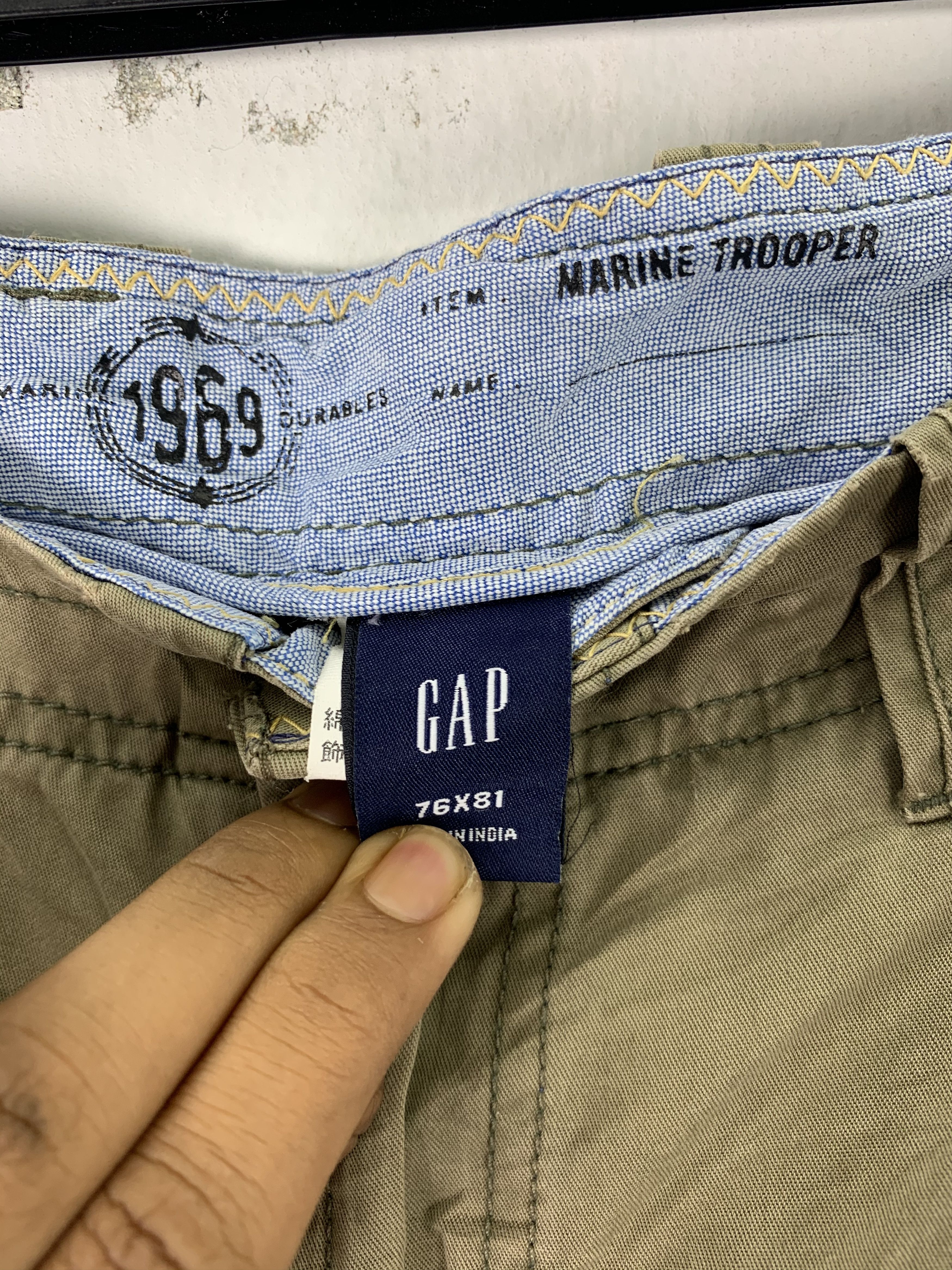 Gap Cargo Pants Japanese Branded Vintage Streetwear Cargo Pants Size US 31 - 5 Thumbnail