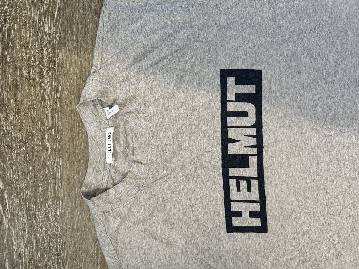Helmut Lang Helmet Lang logo t-shirt Size US L / EU 52-54 / 3 - 2 Thumbnail