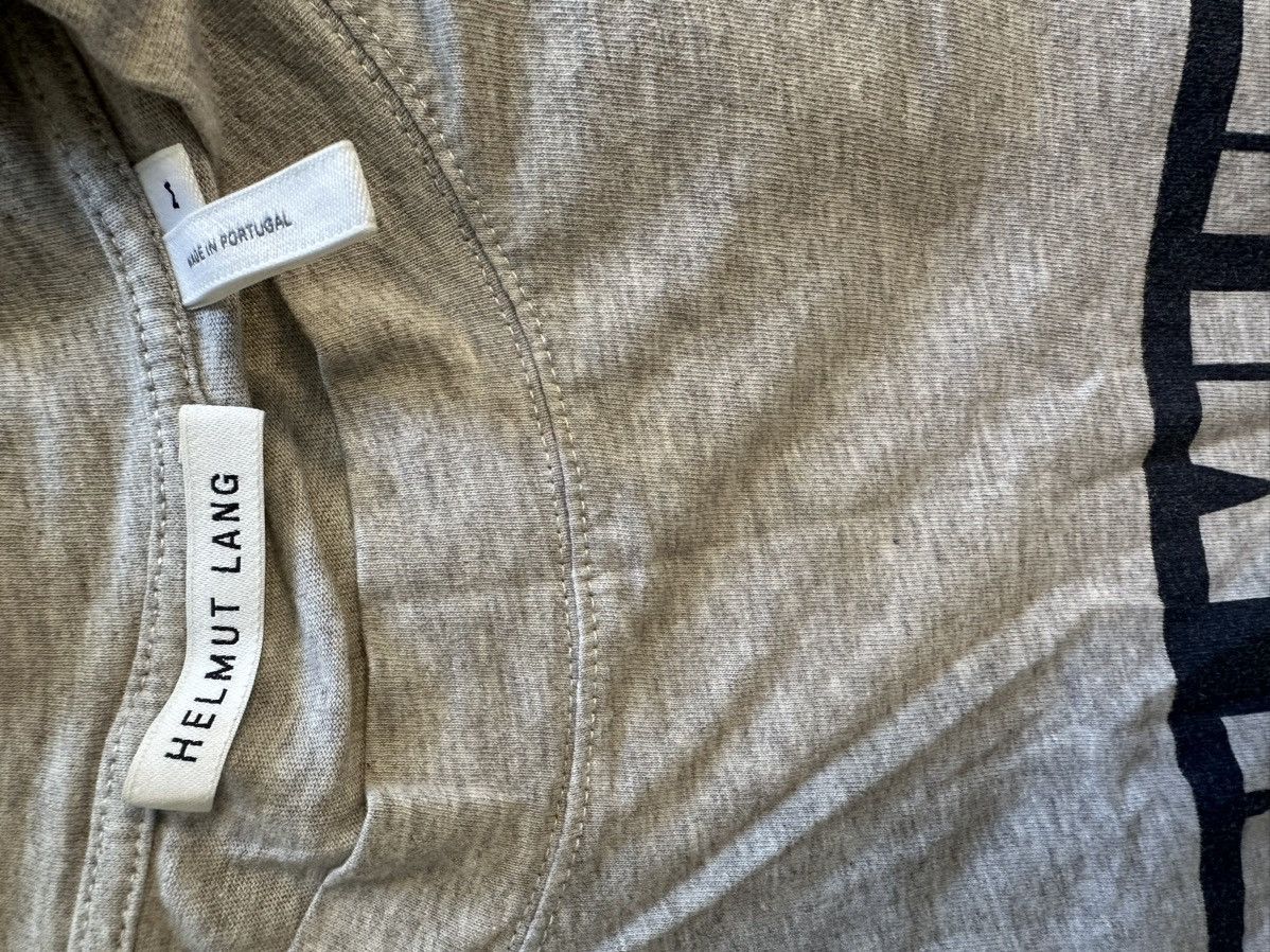 Helmut Lang Helmet Lang logo t-shirt Size US L / EU 52-54 / 3 - 3 Thumbnail