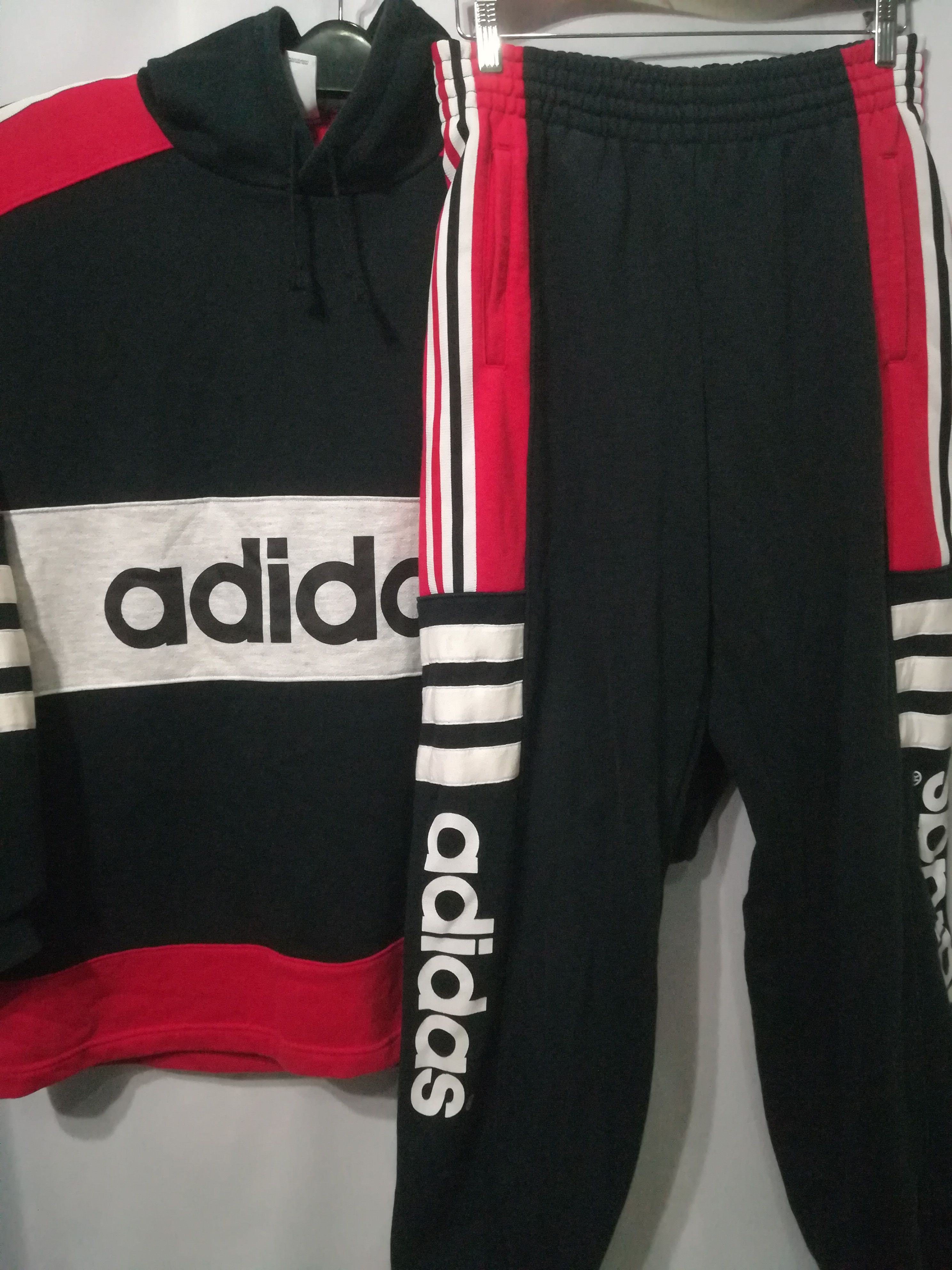 Adidas Vintage 1 Set Adidas Sweatshirt And Jogger Pants Size US L / EU 52-54 / 3 - 1 Thumbnail
