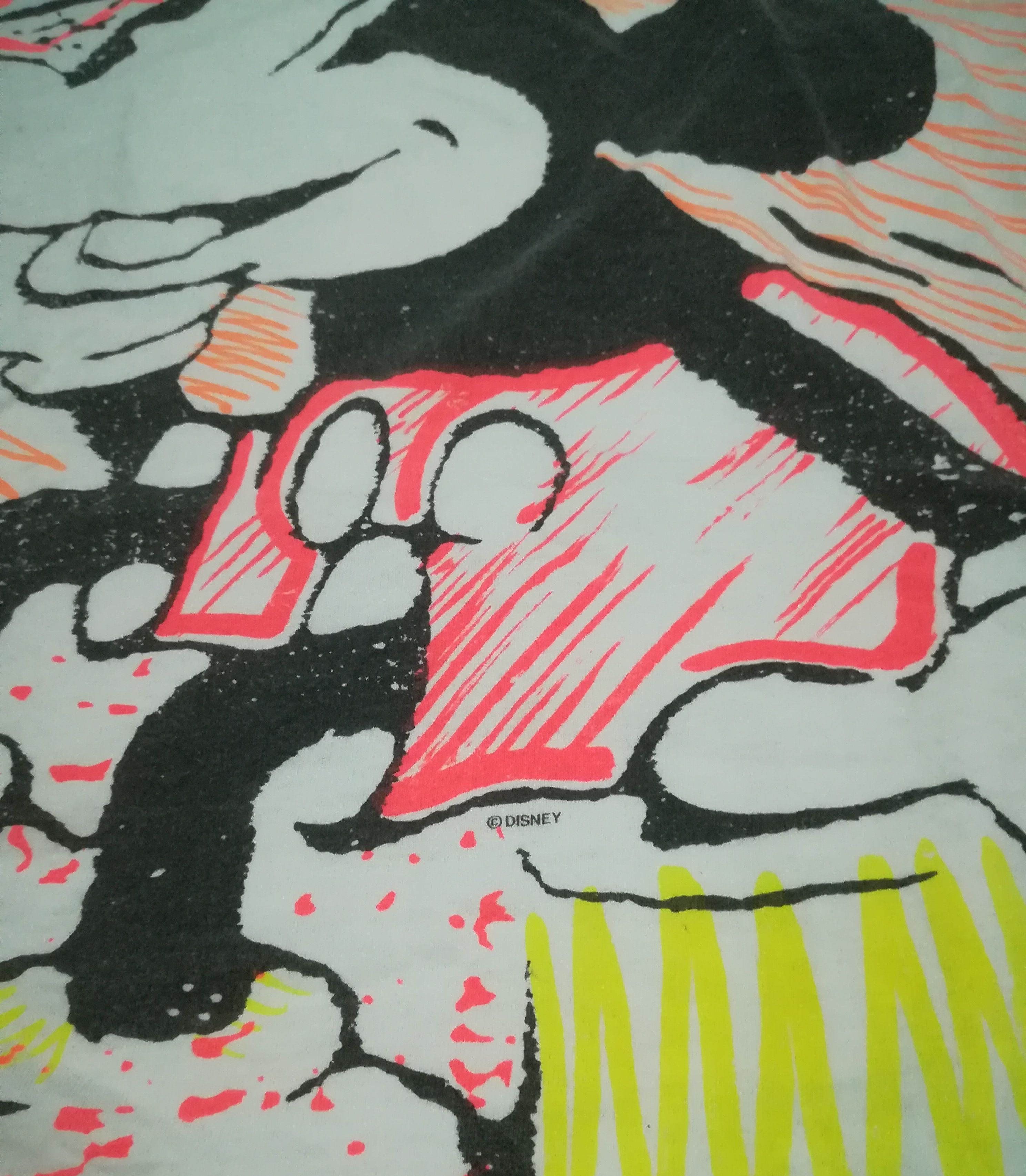 Disney Vintage Mickey Mouse Fullprint Tshirt One Size Fits Most Size US XXL / EU 58 / 5 - 4 Thumbnail