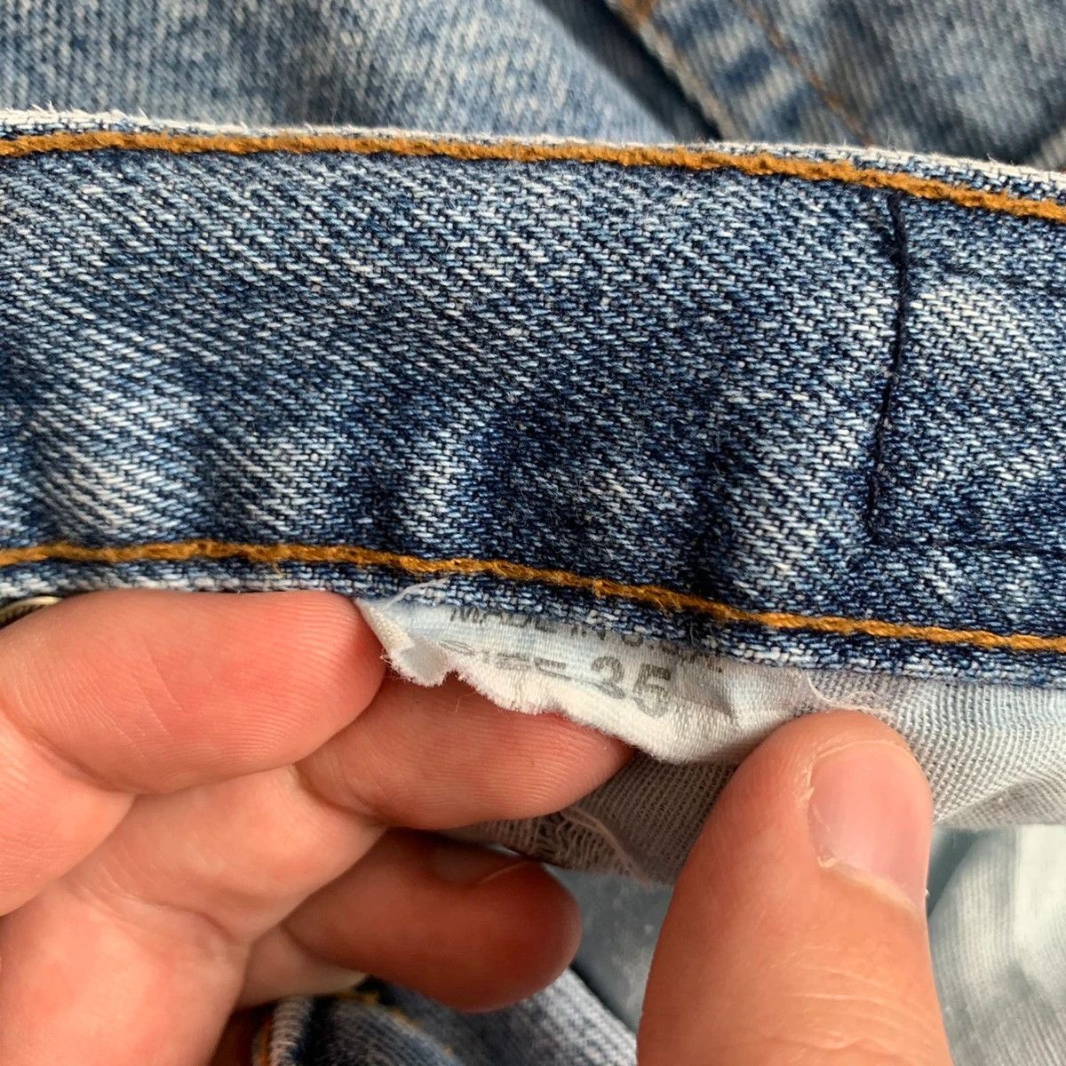 Versace 🔥🔥 Vintage Versace Blue Jeans Size US 35 - 11 Thumbnail