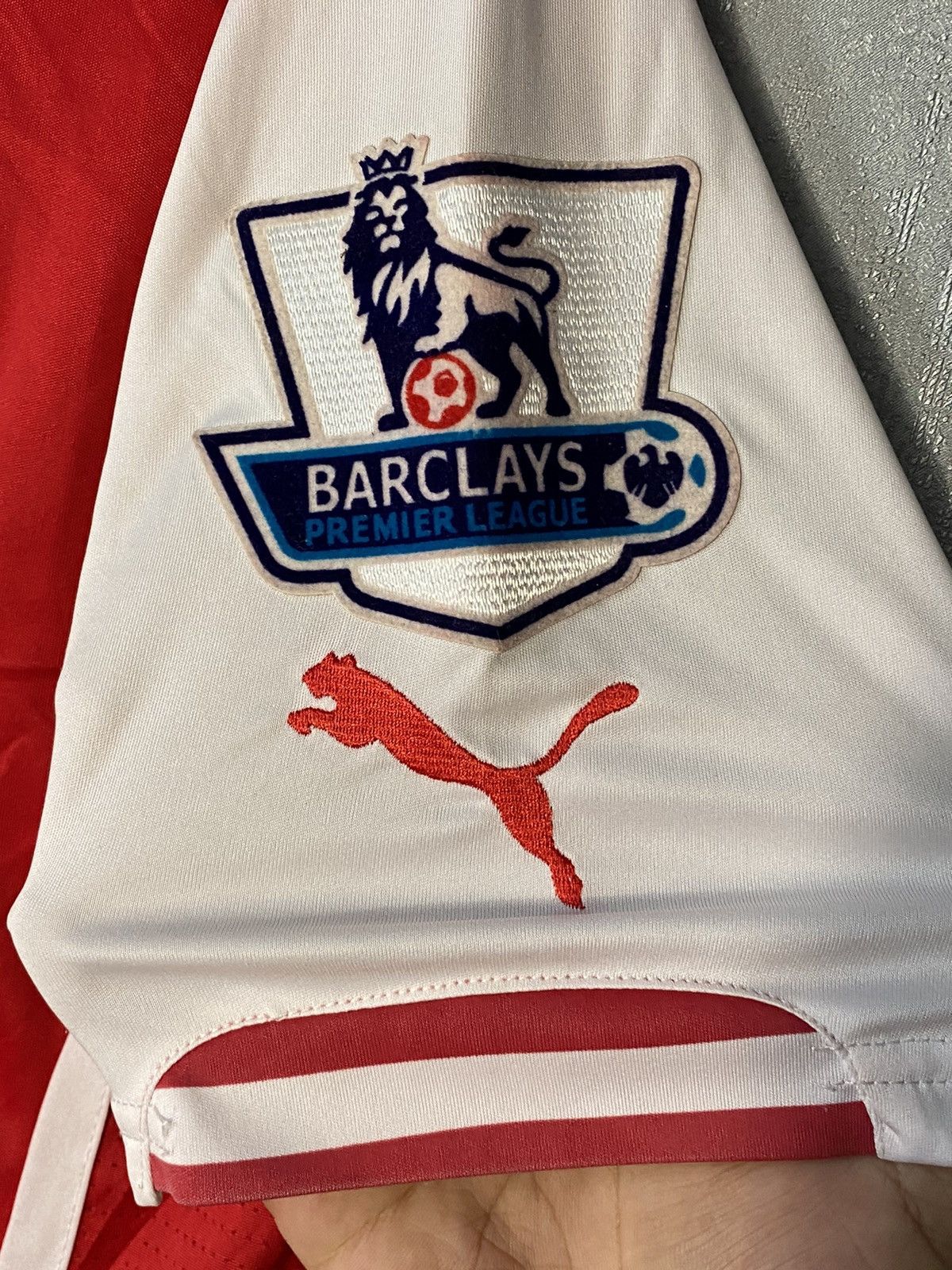 ARSNL 2014 2015 Arsenal Puma Home Soccer Jersey Size US S / EU 44-46 / 1 - 7 Thumbnail