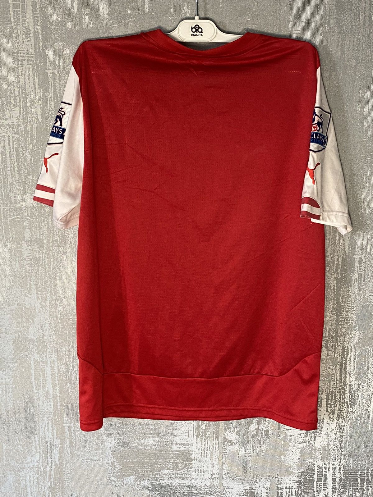 ARSNL 2014 2015 Arsenal Puma Home Soccer Jersey Size US S / EU 44-46 / 1 - 2 Thumbnail