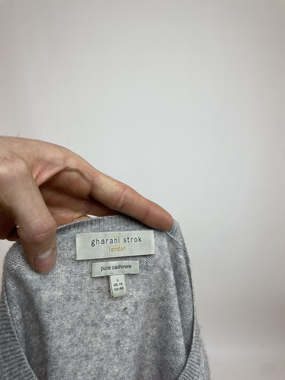 Other gharani strok Cashmere sweater Womens size L Size L / US 10 / IT 46 - 5 Thumbnail