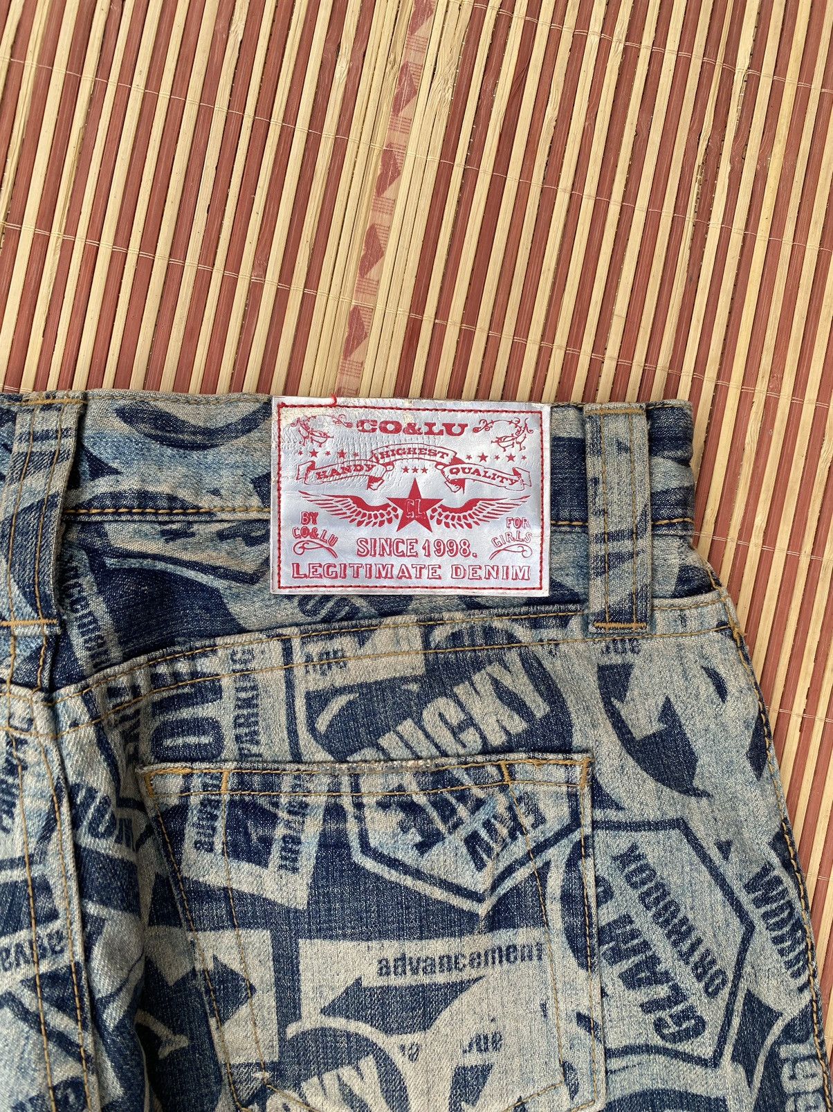 Japanese Brand Hysteric Glamour Inspired By Co&Lu Full Print Pant Size US 33 - 5 Thumbnail