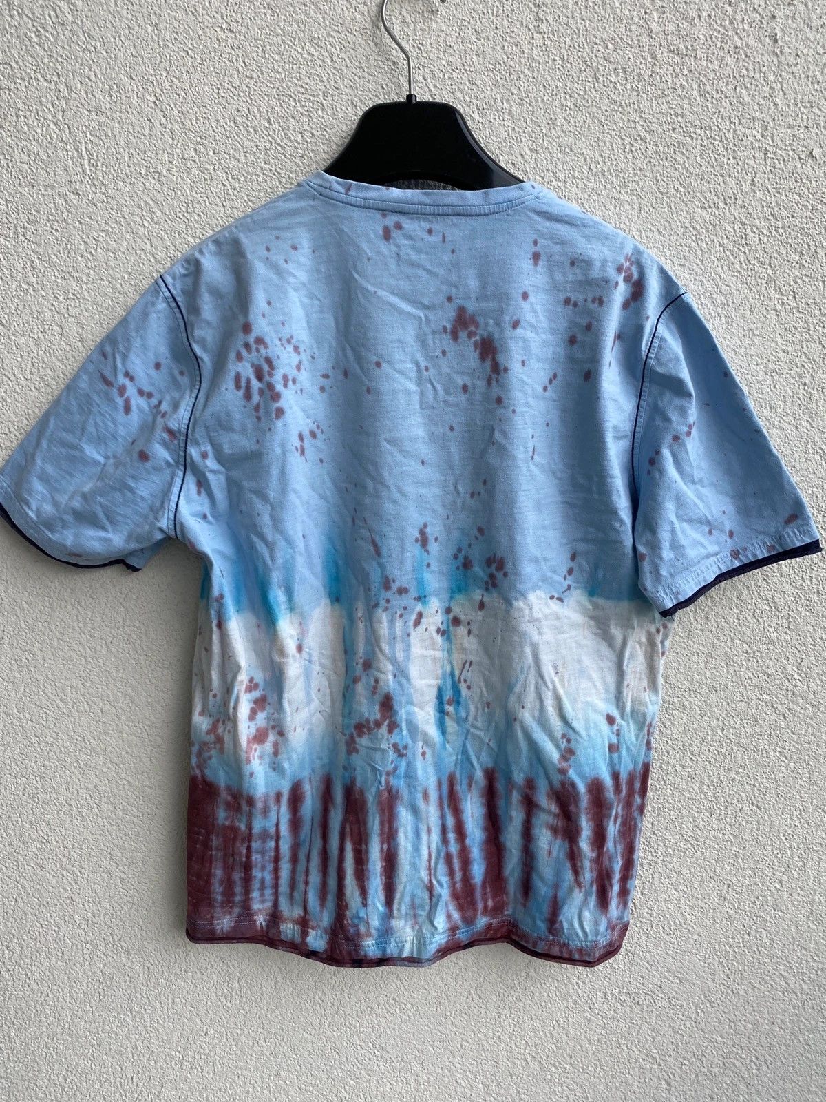 Yves Saint Laurent Flame YSL T-Shirt Tie Dye Size US M / EU 48-50 / 2 - 10 Thumbnail