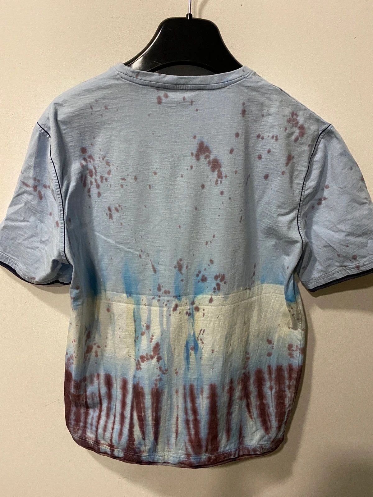 Yves Saint Laurent Flame YSL T-Shirt Tie Dye Size US M / EU 48-50 / 2 - 14 Thumbnail