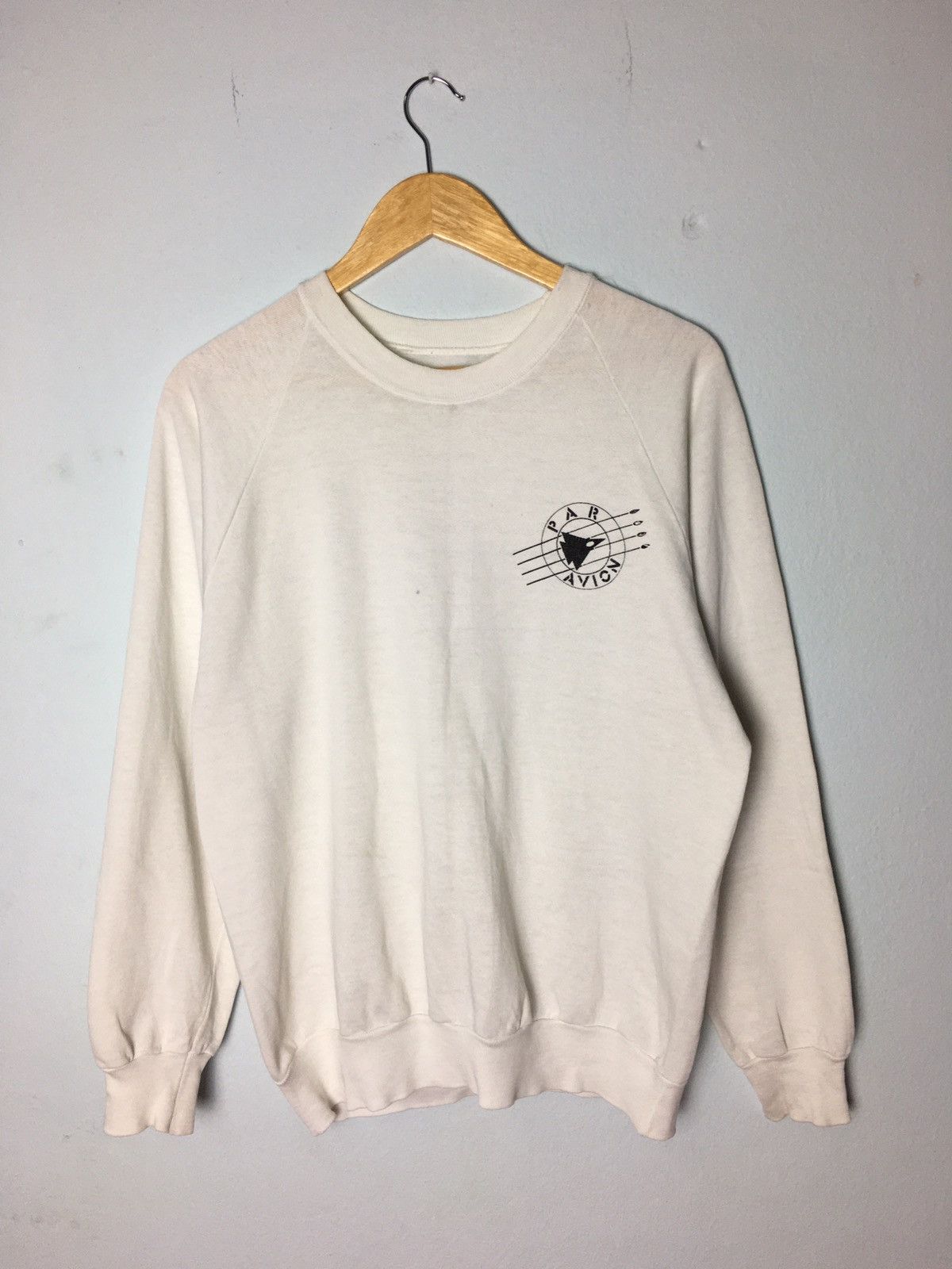 Japanese Brand × Vintage Vintage Par Avion Sweatshirt Size US M / EU 48-50 / 2 - 1 Thumbnail
