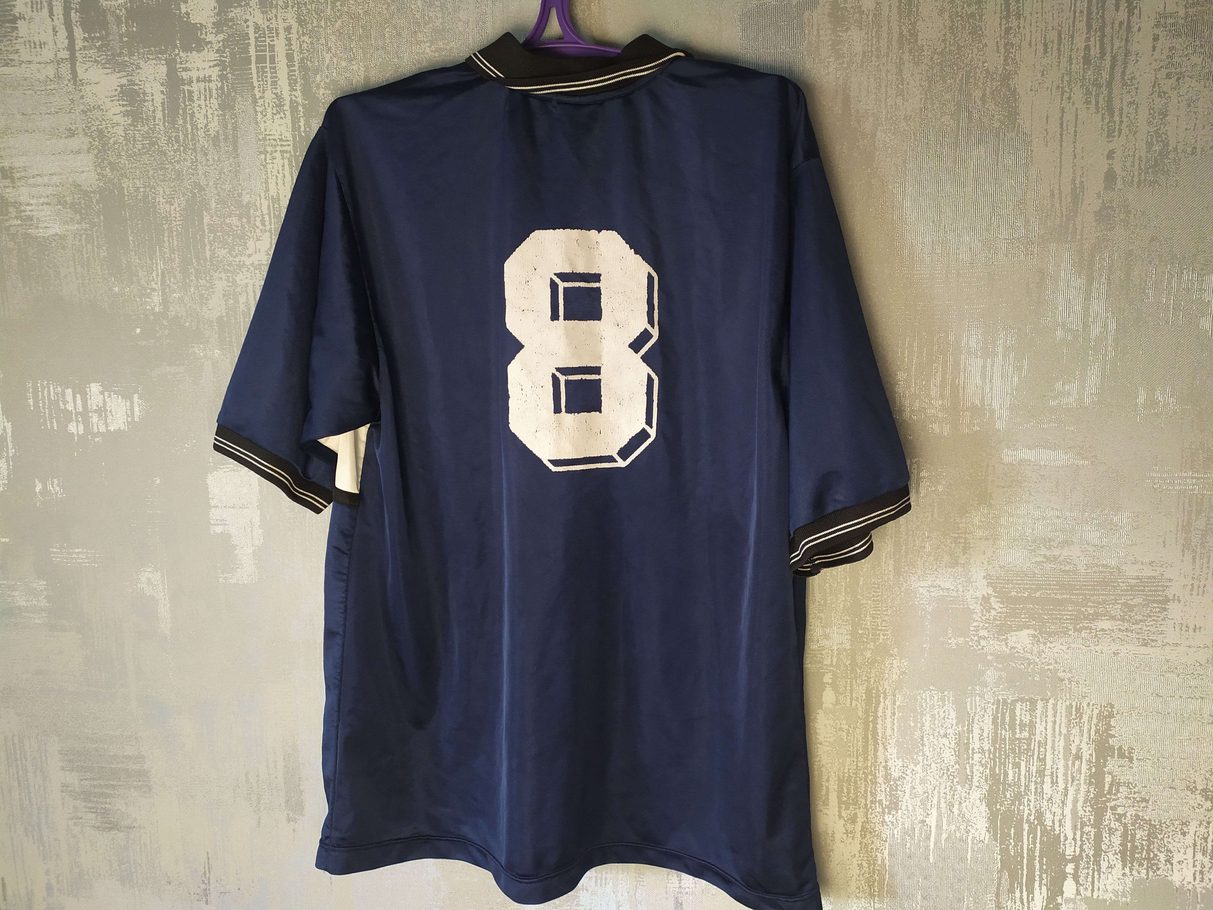 Nike × Vintage Vintage 90s Nike ING Training T-Shirt, soccer jersey XL Size US XL / EU 56 / 4 - 8 Thumbnail