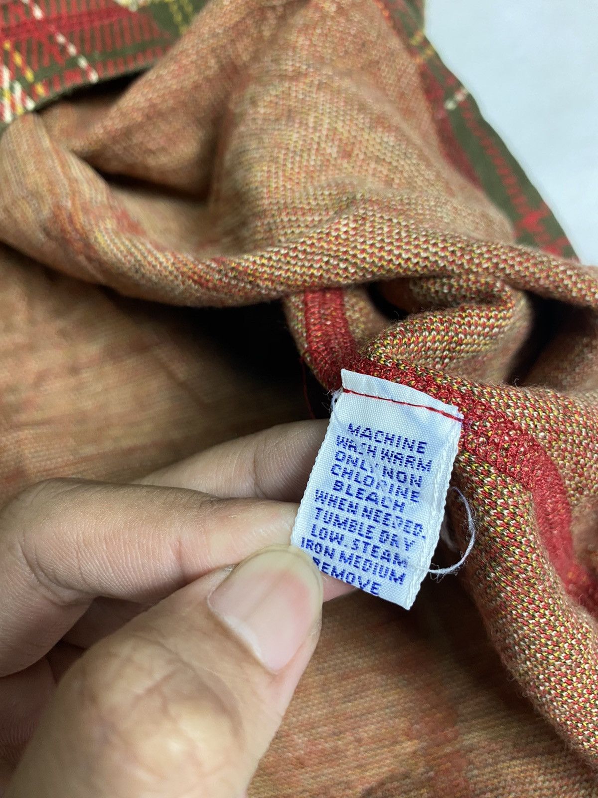 Polo Ralph Lauren × Vintage Vintage Polo Ralph Lauren Checkered Sweatshirt Size US XL / EU 56 / 4 - 10 Thumbnail