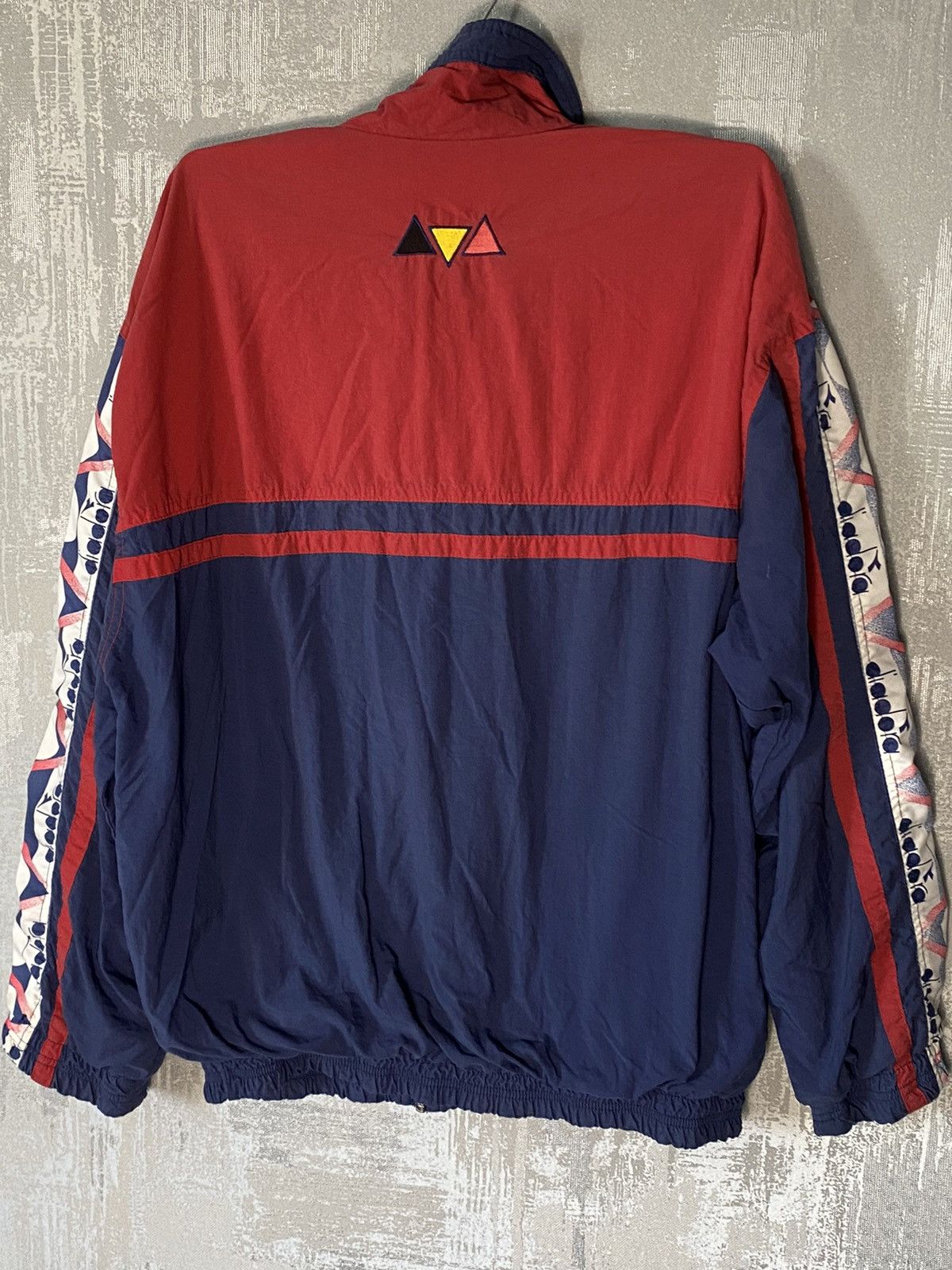 Diadora × Vintage 90s Vintage diadora Belgium National Team Soccer Jacket Size US L / EU 52-54 / 3 - 2 Thumbnail