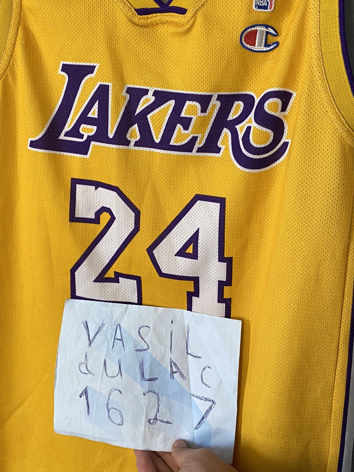 Champion Vintage Lakers Champion Koby Bryant Jersey # 24 NBA Size US L / EU 52-54 / 3 - 3 Thumbnail