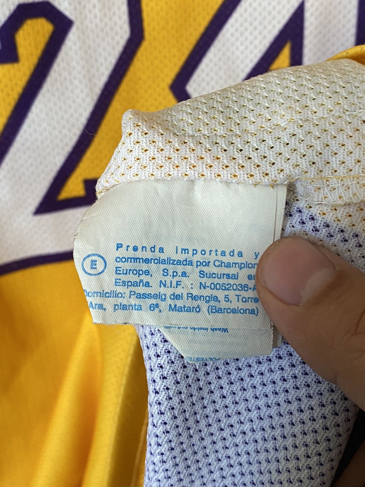 Champion Vintage Lakers Champion Koby Bryant Jersey # 24 NBA Size US L / EU 52-54 / 3 - 8 Thumbnail