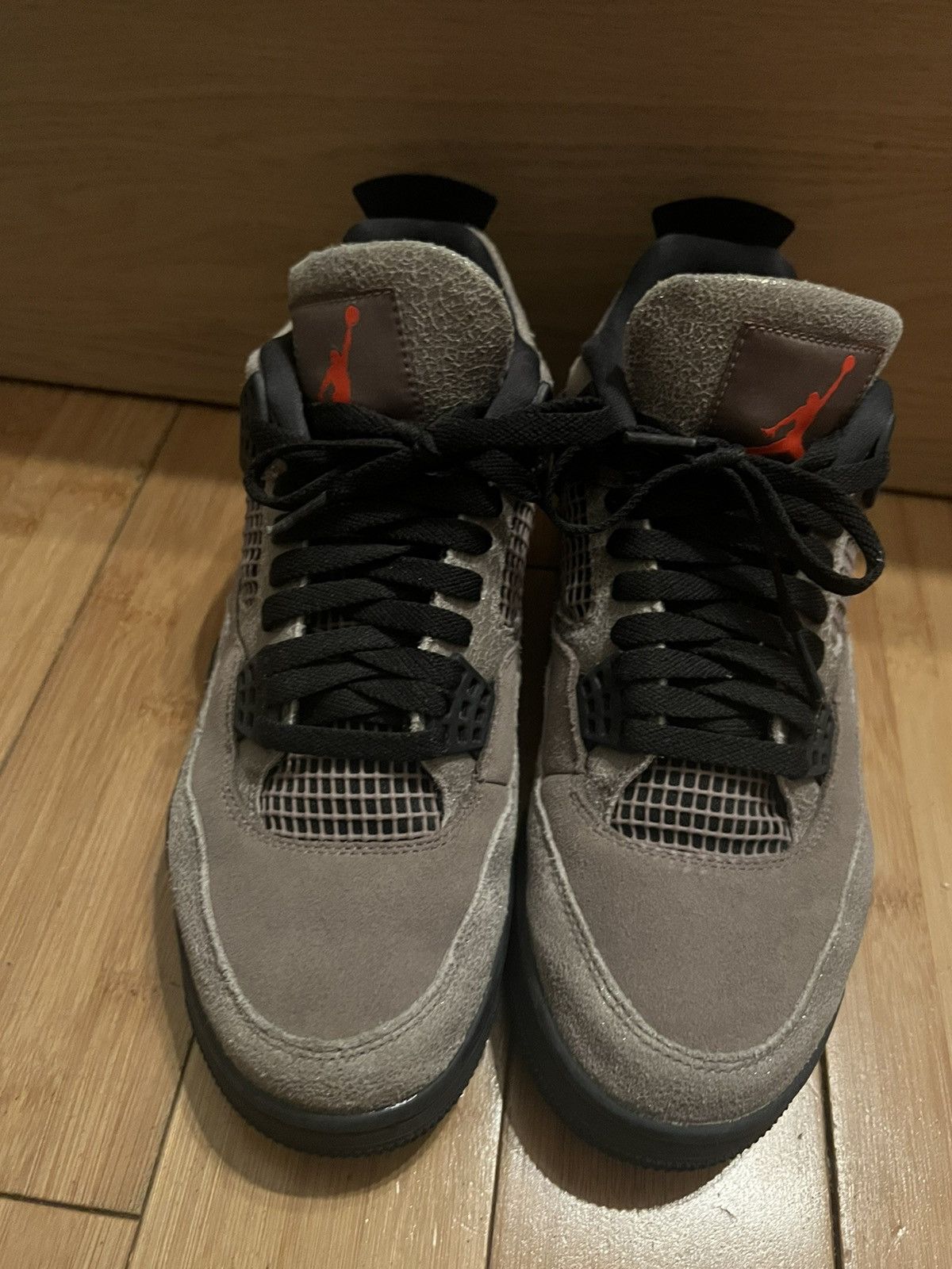 Air Jordan Taupe Haze sneaker lightly worn