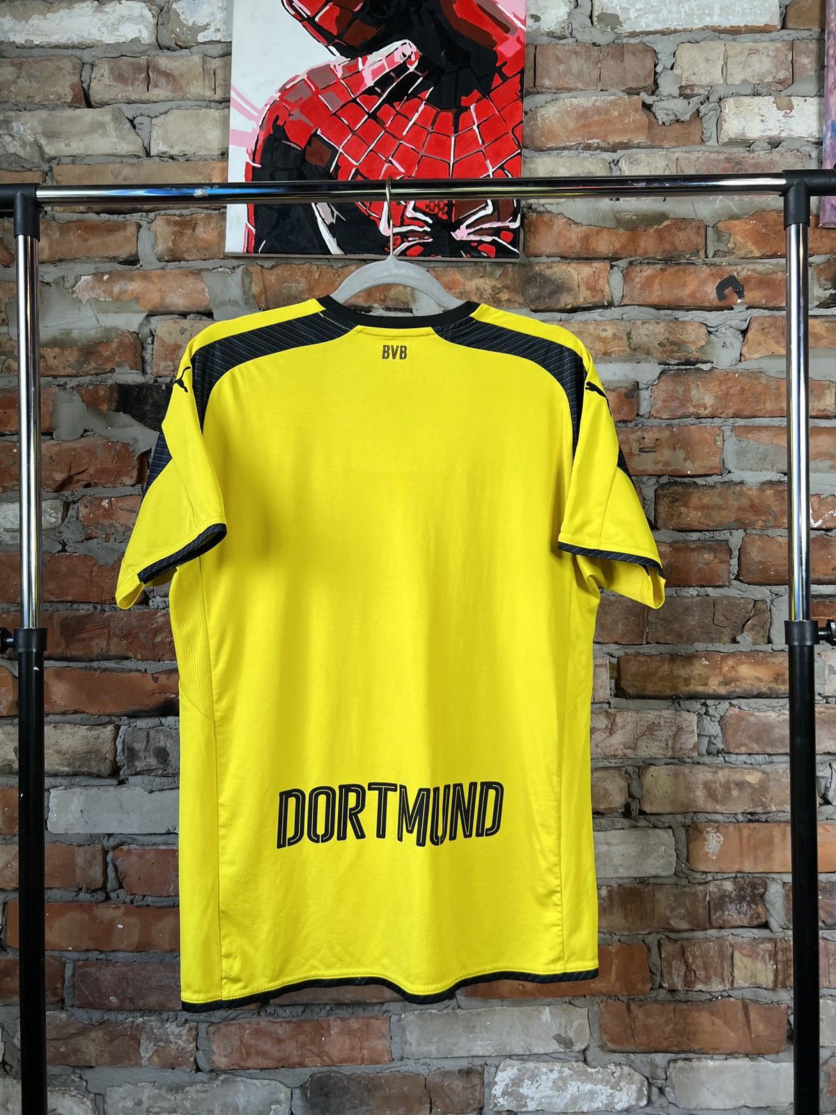 Puma Puma Borussia Dortmund 2016 2017 Soccer Jersey Size US L / EU 52-54 / 3 - 2 Thumbnail