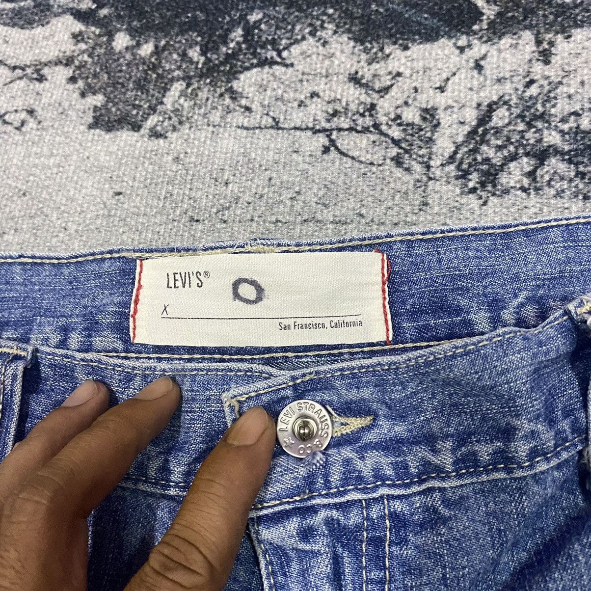 JNCO × Levi's × Vintage Vintage Levis Light Washed Baggy Denim Jeans Size US 37 - 7 Thumbnail