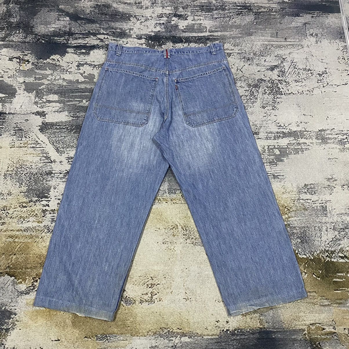 JNCO × Levi's × Vintage Vintage Levis Light Washed Baggy Denim Jeans Size US 37 - 9 Thumbnail