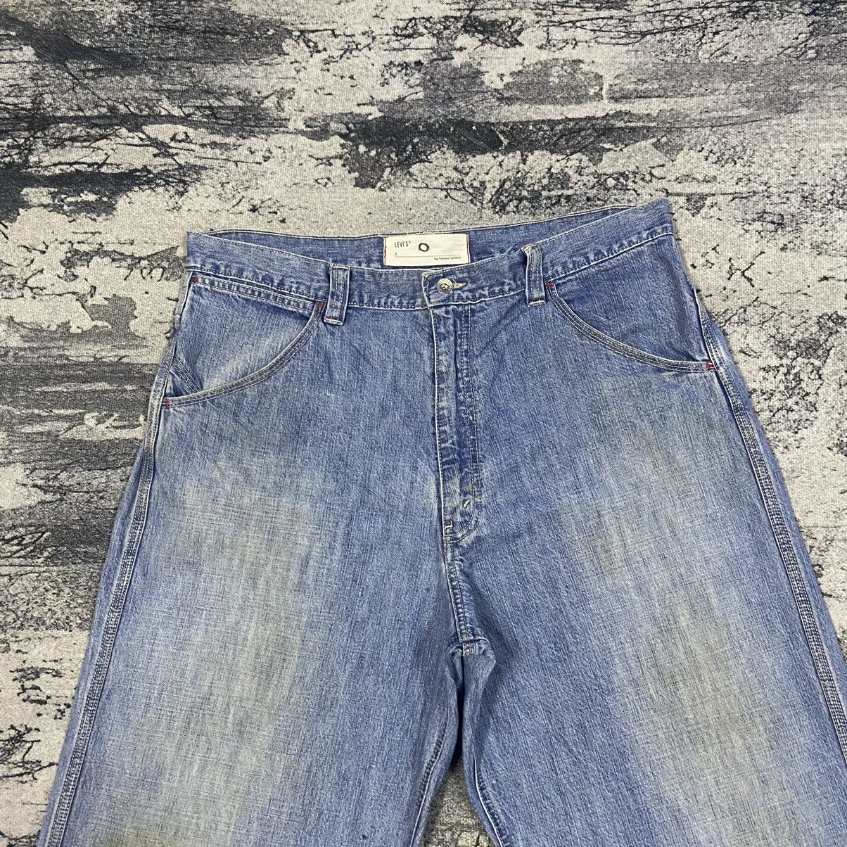 JNCO × Levi's × Vintage Vintage Levis Light Washed Baggy Denim Jeans Size US 37 - 3 Thumbnail